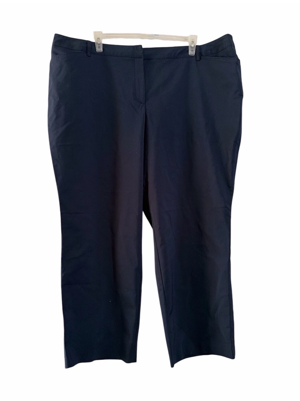 Cato Woman Plus Size 28W Navy Blue Dress Pants